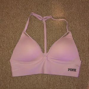 PINK T-Back Bralette